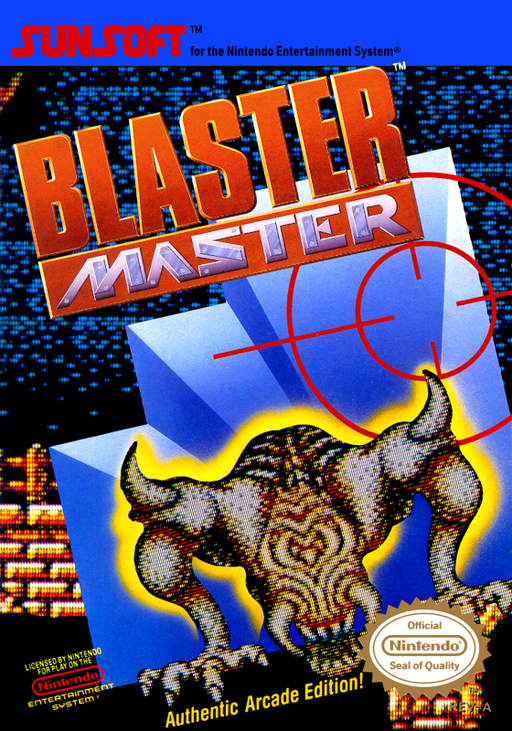 Blaster Master (USA) (Beta) (1988-05-20) box art